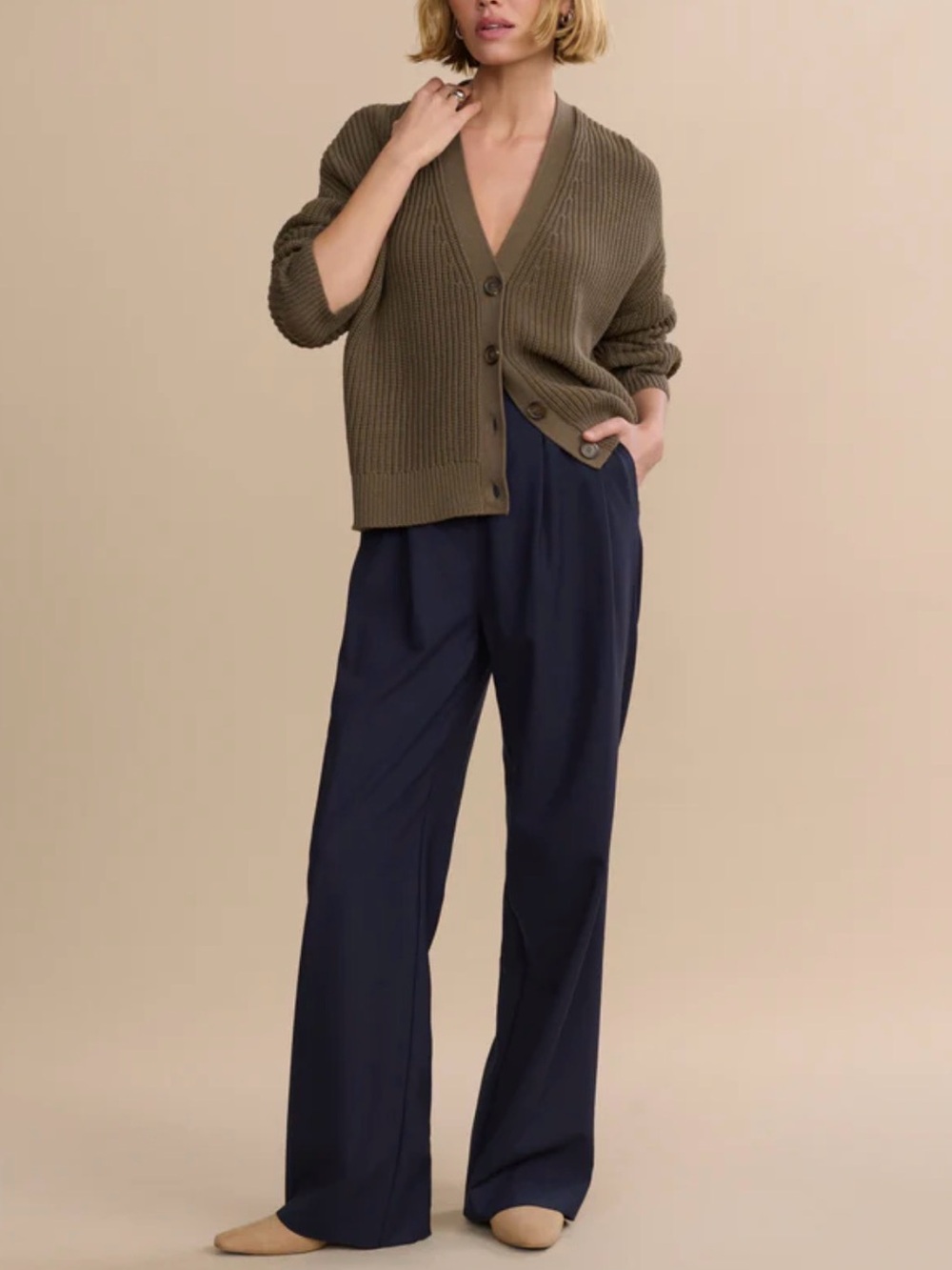 Jenni Kayne Wool Jones Trouser Size 8 EUC